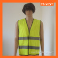 2014 new design reflective vest safety yellow work wear